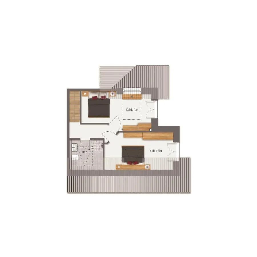 Ferienwohnung Chalet Marienbrunnen 오버스타우펜 아파트